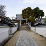 戸川家の菩提寺、盛隆寺。