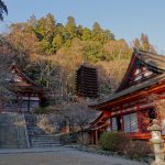 吉野に先立って拙堂が訪れた多武峰（談山神社）。「真に神仙境なり」と喜んだ。